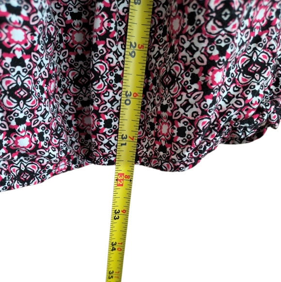 GAP Women's Chase Long Sleeve Romper In A Geometric Print Size L - Picture 3 of 6